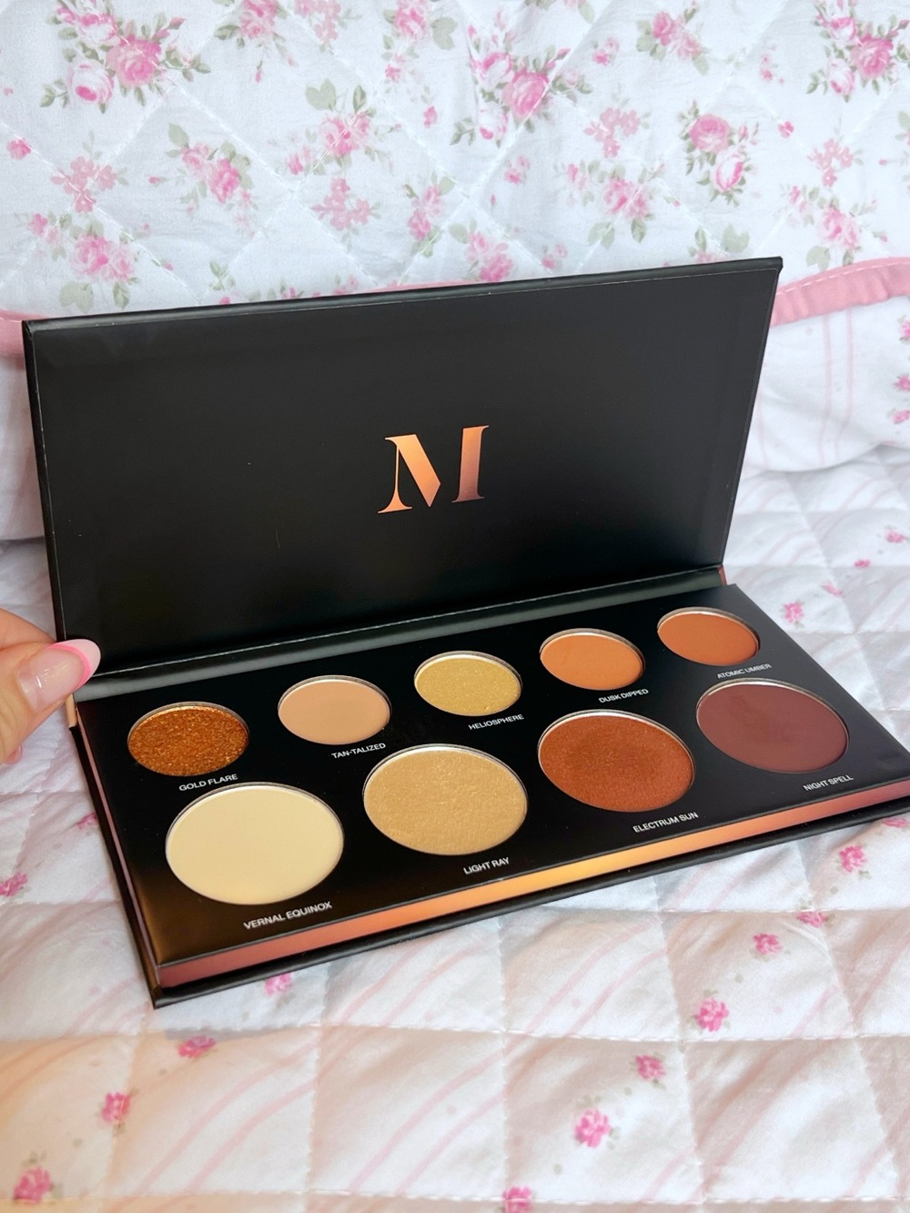 Morphe Solaria Power Multi Effects Palette Warm Tone Eyeshadow